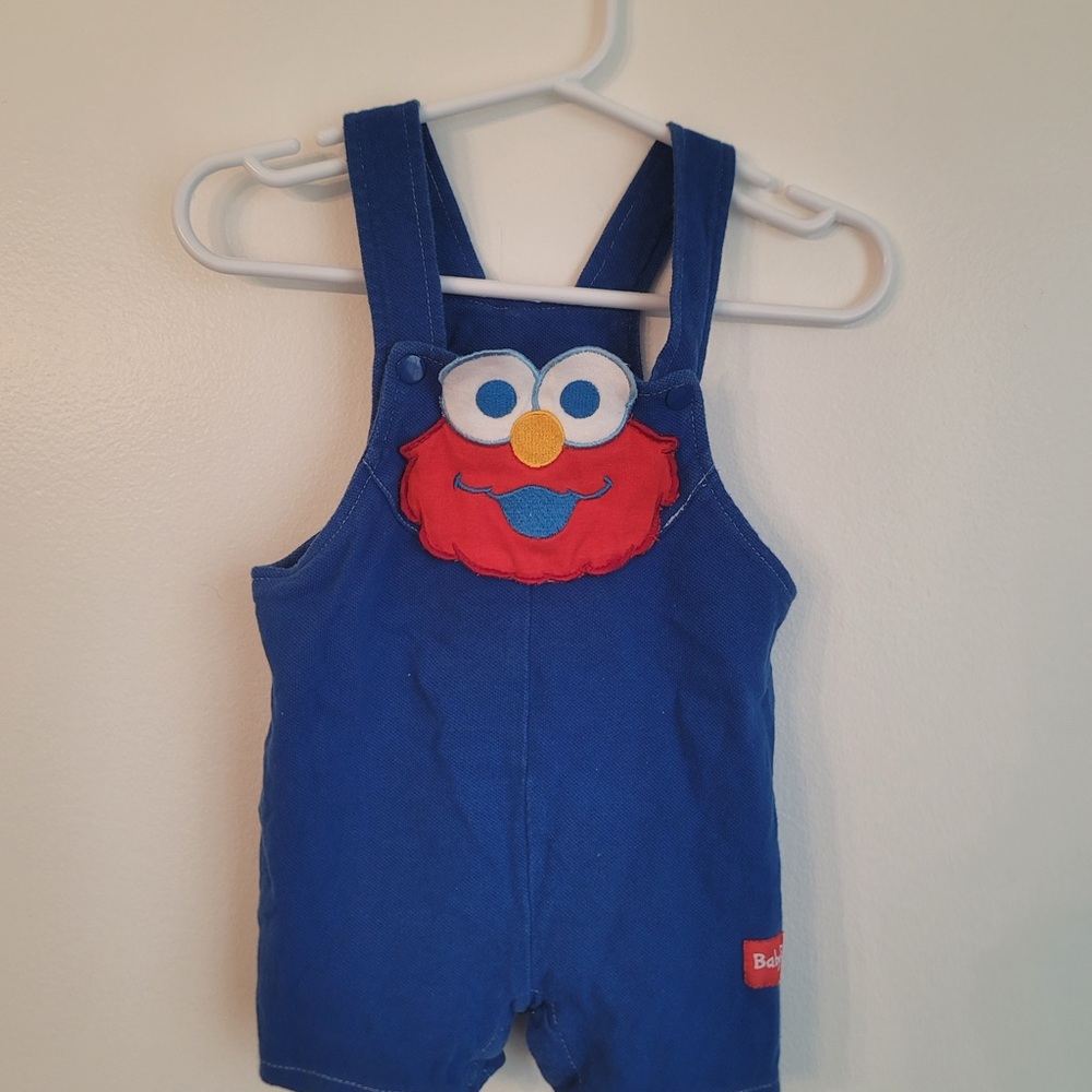 Y2K Kids Elmo Blue & Red Romper